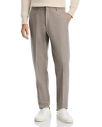Vince Brushed Ticweave Wool Suit Pants