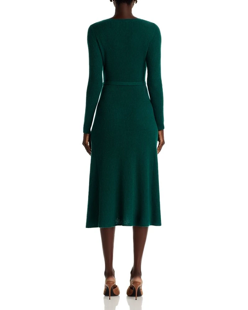 The Leith V Neck Cashmere Dress