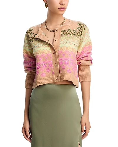 Cinq a Sept Millie Fair Isle Sweater