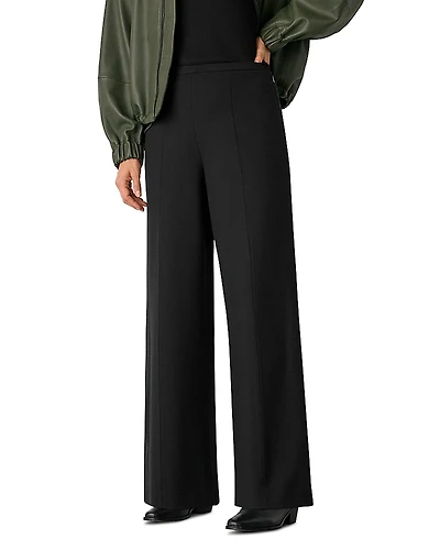 Whistles Ponte Wide Leg Pants