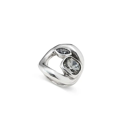 UNOde50 Crystal Triple-Set Ring
