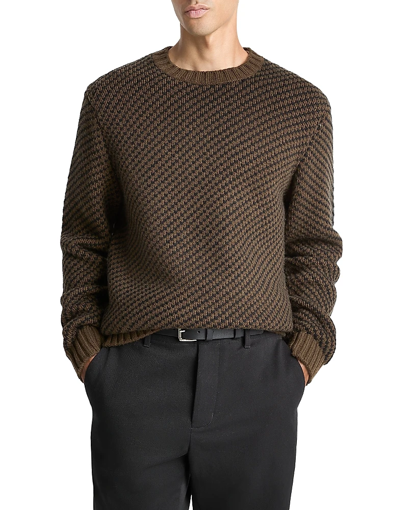 Vince Wool and Cashmere Crewneck Sweater