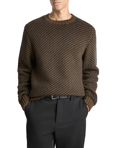 Vince Wool and Cashmere Crewneck Sweater