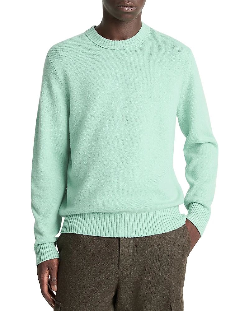 Vince Wool and Cashmere Crewneck Sweater