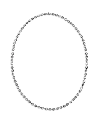 Zydo Opera Length Illusion Set Diamond Necklace