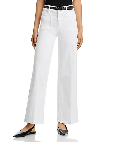 Frame Le Slim Palazzo High Rise Wide Leg Jeans