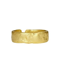 Ottoman Hands Dela Textured Band Ring