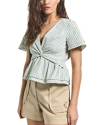 Derek Lam 10 Crosby Caspien Twist Front Top