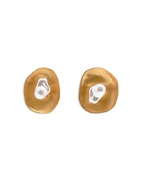Cult Gaia Marzia Imitation Pearl Drop Earrings