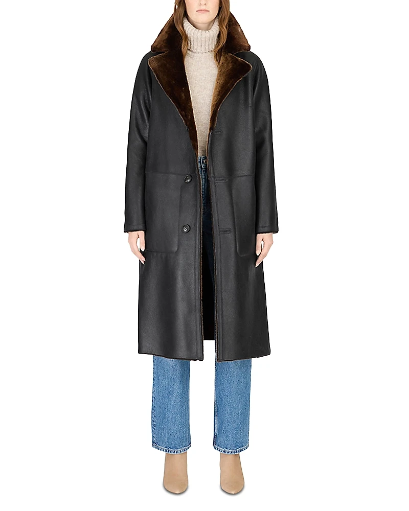 HiSO Zira Reversible Shearling Coat