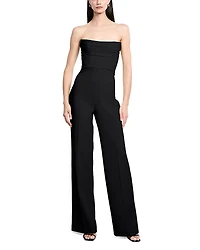 Bcbgmaxazria Draped Corset Jumpsuit
