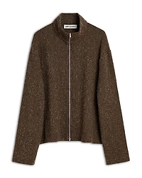 Our Legacy Shrunken Zip Front Sweater