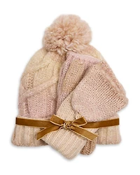 Free People Rainbow Run Hat & Gloves Set