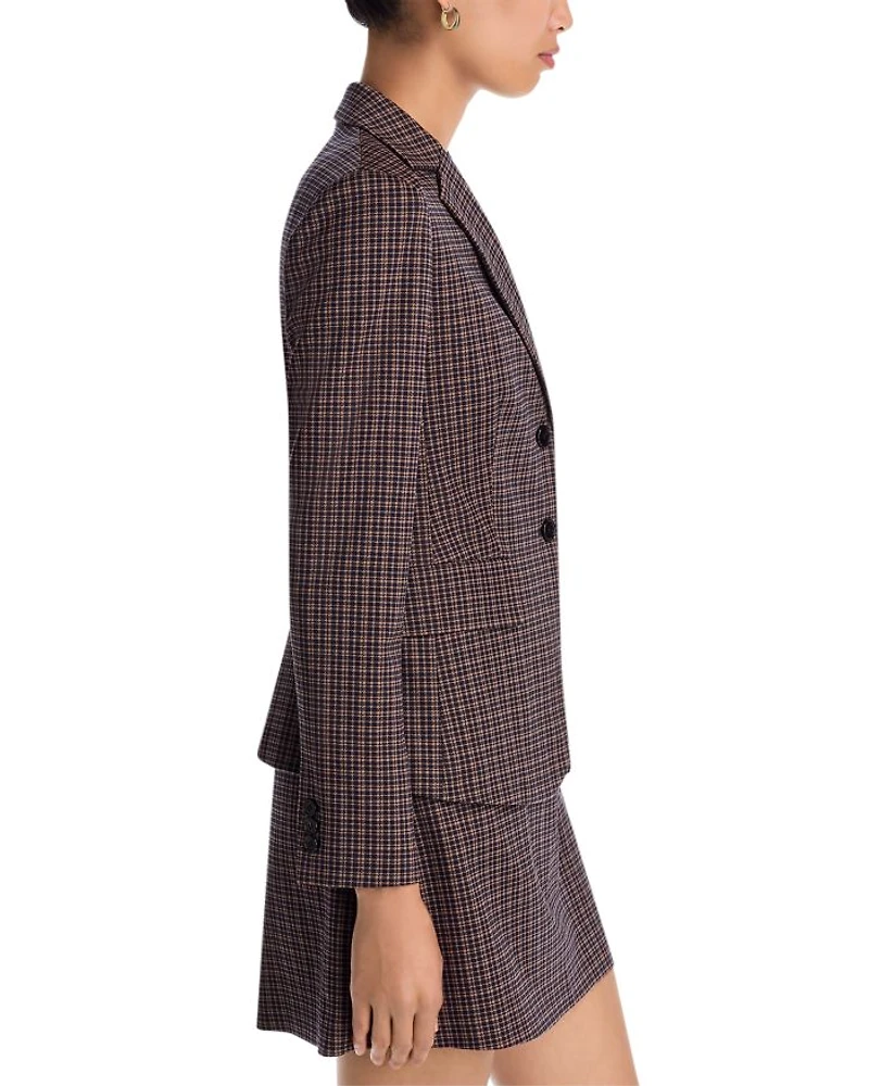 Carissa Plaid Blazer