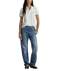 Classic-Fit Mesh Polo Shirt