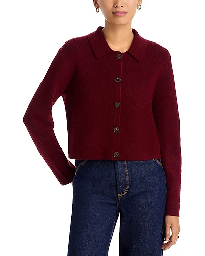 French Connection Ellie Collared Knit Cardigan