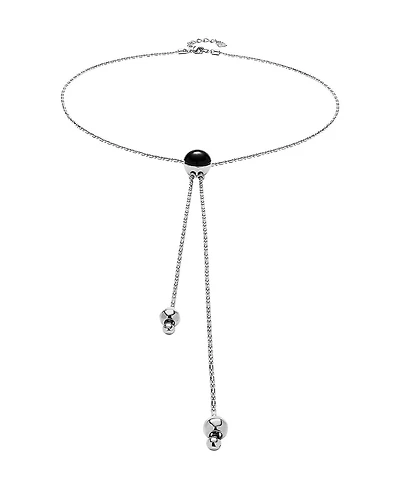 UNOde50 Black Murano Slider Pendant