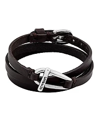 UNOde50 Leather Link Bracelet