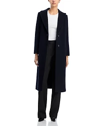 Cinzia Rocca Notch Collar Long Coat
