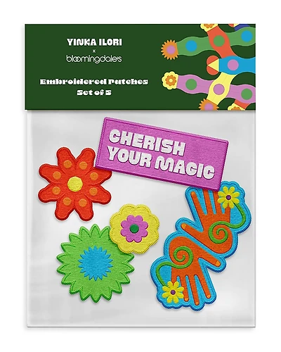 Yinka Ilori x Bloomingdale's Embroidered Patch, Set of 4 - Exclusive