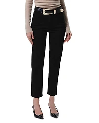 Citizens of Humanity Caia High Rise Straight Jeans with Clean Hem