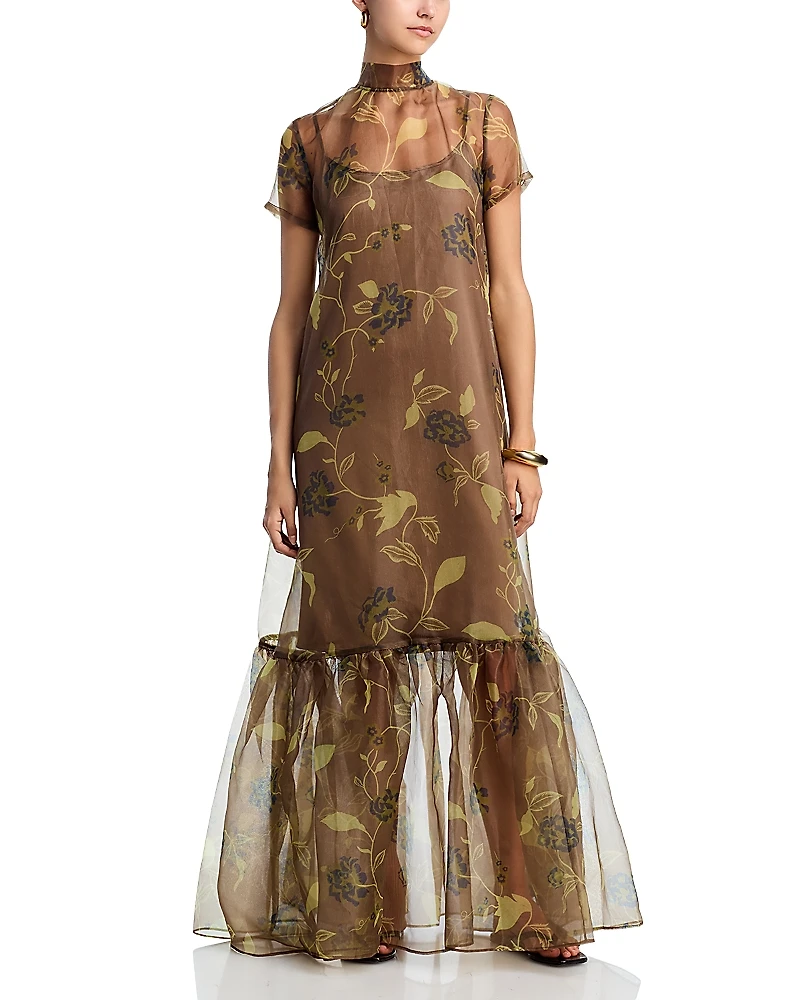 Staud Calluna Organza Gown