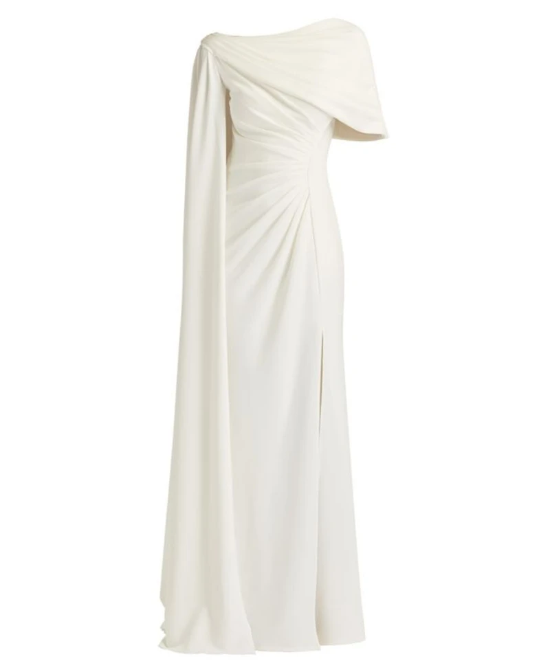 Acadia Shawl Draped Gown