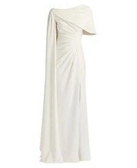 Acadia Shawl Draped Gown