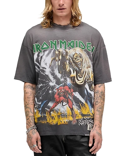 Represent Iron Maiden X Number of The Beast Graphic Tee