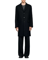 Sandro New Apollo Wool Blend Coat