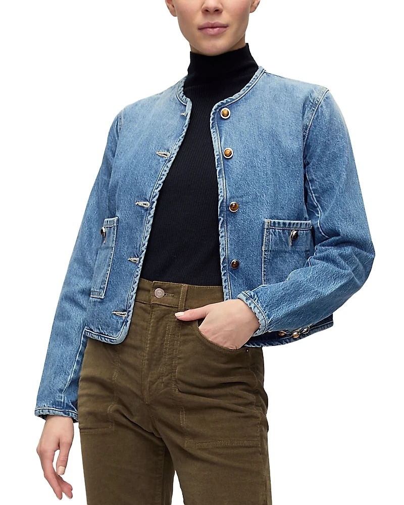 Veronica Beard Andrea Denim Jacket