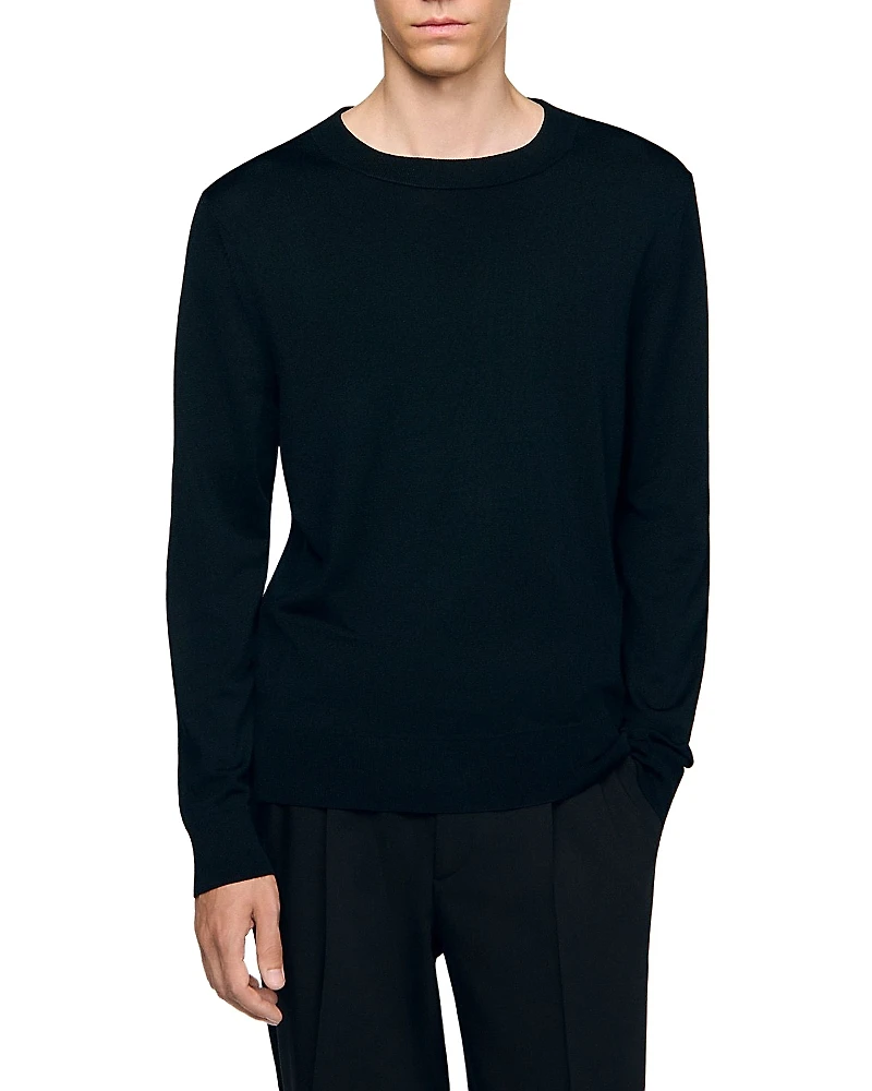 Sandro Fine Knit Sweater
