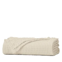Boll & Branch Heirloom Waffle Merino Bed Blanket, Full/Queen
