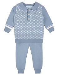 Feltman Brothers Boys' Geo Knit Polo Set - Baby, Little Kid