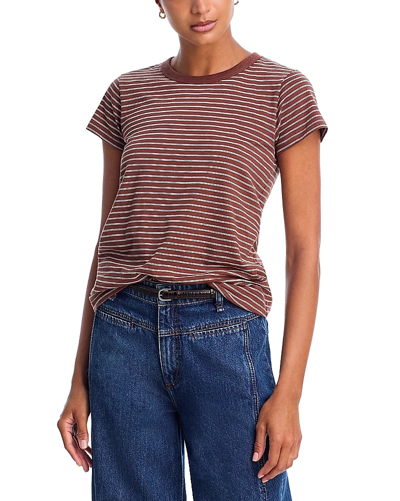 rag & bone The Slub Striped Tee