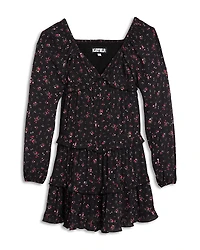 KatieJnyc Girls' Tween Annalise Long Sleeved Dress - Big Kid