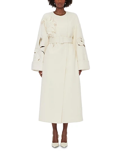 Leo Lin Celestine Wool Blend Coat Dress