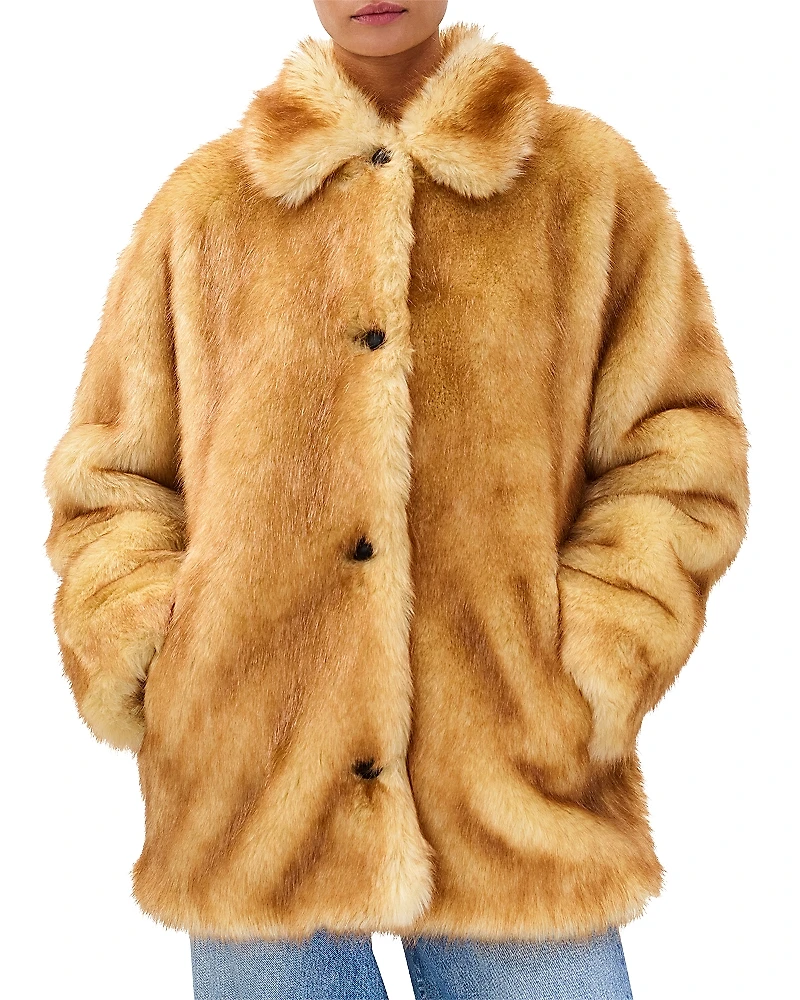 rag & bone Brenna Faux Fur Jacket