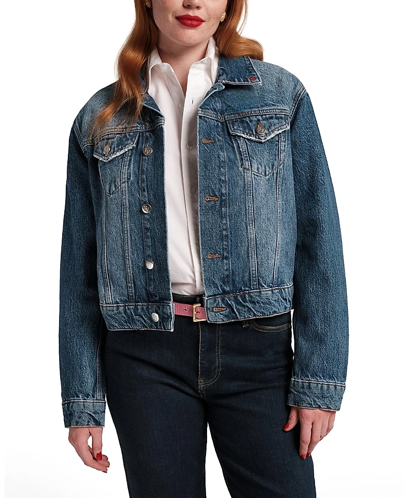 Frances Valentine Taylor Jean Royal Palm Women's Jacket