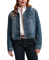 Frances Valentine Taylor Jean Royal Palm Women's Jacket
