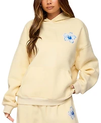 Edikted Tropical Bloom Hoodie