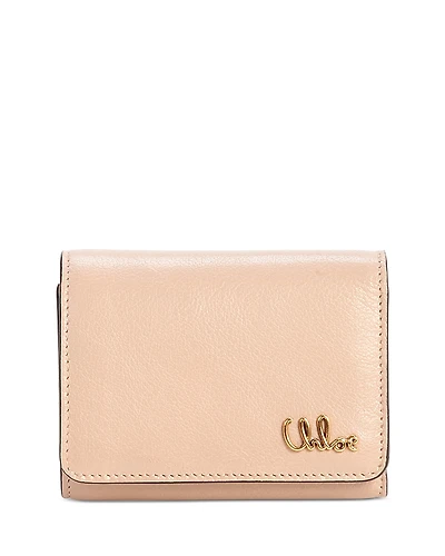 Chloe Iconic Leather Trifold Wallet