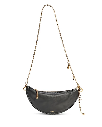 Chloe Icons Mini Leather Halfmoon Bag