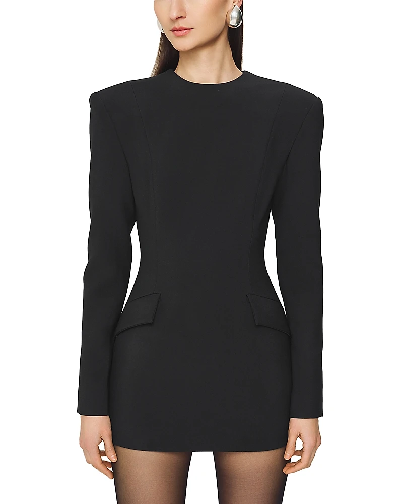Ronny Kobo Alana Long Sleeve Mini Dress