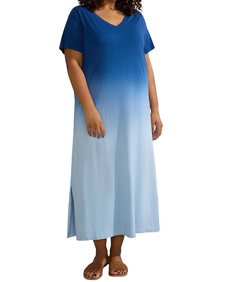 Live Unlimited Ombre T-shirt Dress