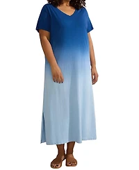 Live Unlimited Ombre T-shirt Dress