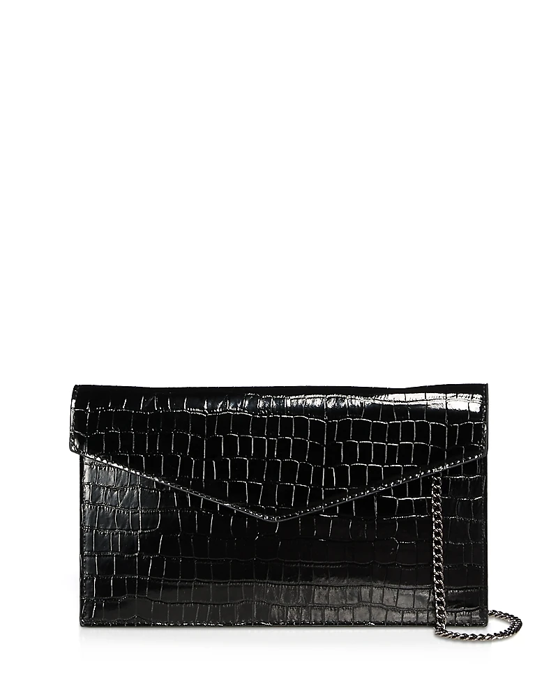 Aqua Envelope Clutch Crossbody