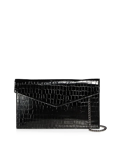 Aqua Envelope Clutch Crossbody