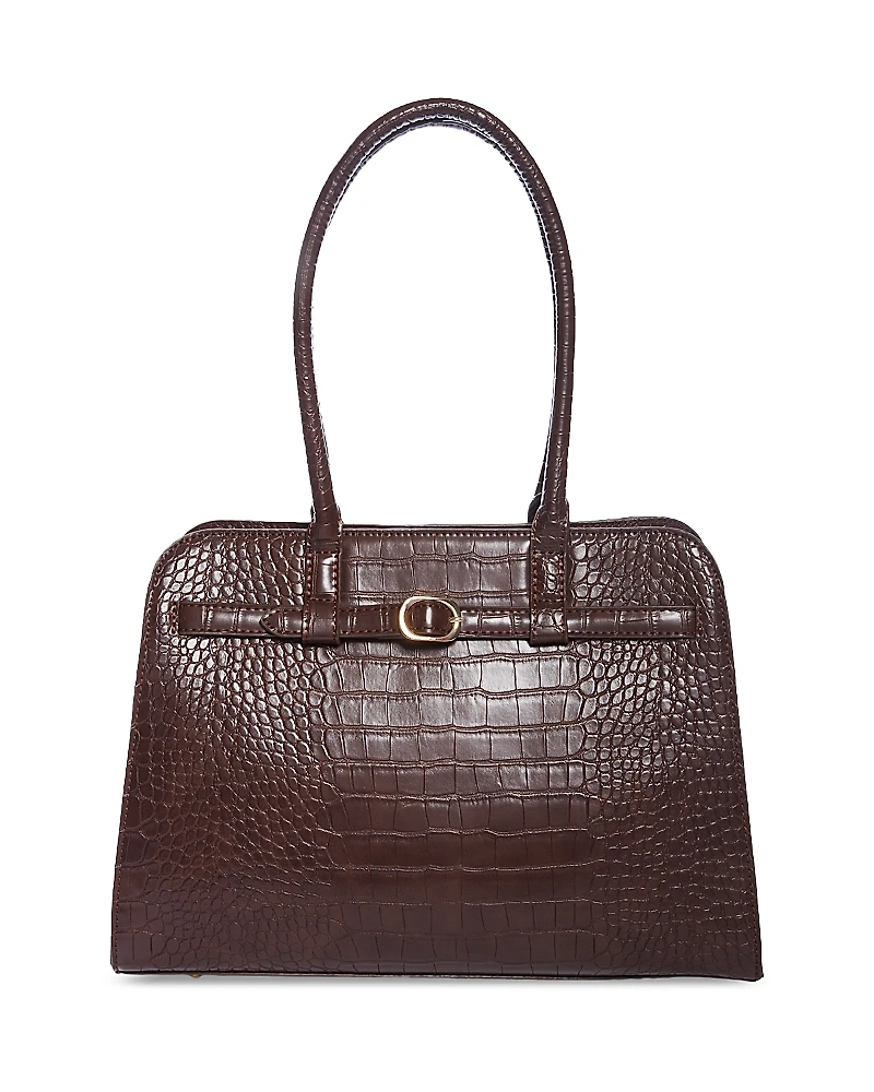 Aqua Belted Shoulder Bag - Exclusive