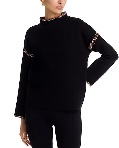 T Tahari Funnel Neck Sweater